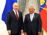 Владимир Путин и чабан из Забайкалья Далай Гунгаев