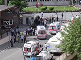 Начиненная взрывчаткой машина была подорвана возле полицейского участка в городе Газиантеп на юго-востоке Турции