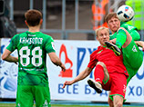 Матч 26-го тура российской футбольной премьер-лиги между "Уфой" и "Рубином" завершился результативной ничьей со счетом 1:1