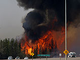 В Канаде резко растет площадь небывалого лесного пожара в провинции Альберта
