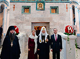Патриарх Кирилл освятил Воскресенский собор Ново-Иерусалимского монастыря