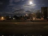 В американском штате Мэн видеорегистратор полицейского автомобиля запечатлел падение небесного тела, предположительно, метеорита