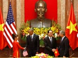 Барак Обама и Чан Дай Куанг, 23 мая 2016 года