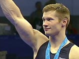 Алексей Немов завоевал серебро в вольных упражнениях по спортивной гимнастике