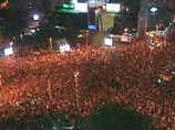 Оппозиция празднует победу на улицах югославских городов