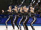 Российская команда вышла в финал групповых соревнований по художественной гимнастике