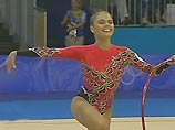Алина Кабаева - лучшая в выступлениях со скакалкой и с обручем