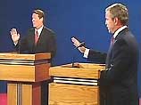 В США практически все национальные телеканалы в прямом эфире транслировали сегодня прямые дебаты двух основных претендентов на пост президента страны