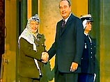 В Париже началась встреча Ширака с Арафатом