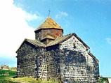 Церковь Богоматери, IX в. Севан, Армения