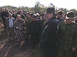В траурной церемонии приняли участие Ахмад Кадыров, Владимир Боковиков, Иван Бабичев. На место захоронения останков были возложены венк
