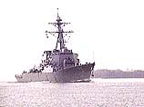 Резиновый плот, начиненный взрывчаткой, был направлен в борт американского эсминца, зашедшего в порт для пополнения запасов топлива