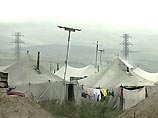 Временным переселенцам из Чечни придется зимовать в палатках