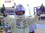 Мика Хаккинен впервые после долгих неудач выиграл 11-этап чемпионата мира "Формулы-1"