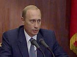 Путин заявляет, что у него складываются хорошие отношения с Бушем, "душевным и сентиментальным человеком"