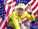 Очередным триумфом Лэнса Армстронга увенчался 13-й этап веломногодневки "Тур де Франс"