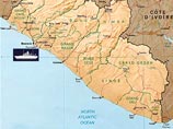 В Либерии тонет российский корабль
