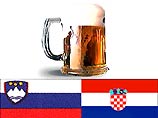 Выпить пива, стоя одной ногой в Хорватии, а другой - в Словении, смогут посетители ресторана "Калин"