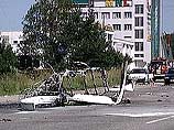 На автомагистраль Рига-Таллинн упал вертолет