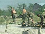 В ходе боя погибли восемь милиционеров Шелковского РОВД и два чеченских милиционера из ВОВД Шелковского района