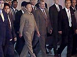 Ким Чен Ир прибывает в Санкт-Петербург