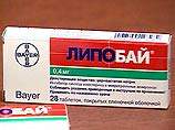 Концерн Bayer признал, что смерть 52 человек в разных странах мира можно связать с тем, что они принимали препарат Lipobay для снижения холестерина в крови