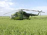 В Чечне разбился вертолет МИ-8 Федеральной 
пограничной службы России