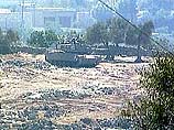 Израильский танк в Дженине, 14 августа