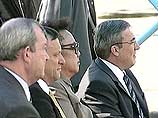 Ким Чен Ир с Константином Пуликовским совершили прогулку на теплоходе по Амуру