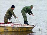 Два китайца на лодке вошли в российские территориальные воды на реке Амур и выловили рыбы ценных пород на сумму более 5 тыс. рублей.
