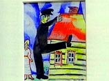 Эскиз картины Марка Шагалла "Над Витебском" таинственно исчез из Еврейского музея в Нью-Йорке после многолюдного коктейля