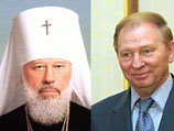 Митрополит Владимир (Сабодан) и президент Украины Леонид Кучма