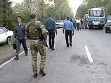 Автобус ПАЗ подорвался на шоссе на границе Ингушетии и Северной Осетии