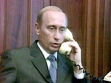 Путин поговорил по телефону с Арафатом