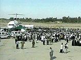 Boeing 727 авиакомпании Palestinian Airlines доставил в Багдад 20 палестинцев