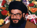 Лидер ливанской организации "Хизбаллах" шейх Хасан Насраллах
