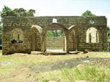 Строящийся храм в Кении