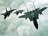 Министр обороны США сообщил о том, что 15 бомбардировщиков наземного базирования и 25 боевых самолетов, базирующихся на американских авианосцах, находятся в небе Афганистана