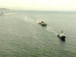 Подлодка "Курск" уже в Кольском заливе
