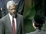 Нобелевская премия мира - 2001 присуждена Организации Объединенных Наций и ее Генеральному секретарю Кофи Аннану Нобелевская премия мира - 2001 присуждена Организации Объединенных Наций и ее Генеральному секретарю Кофи Аннану