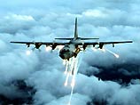 Самолет AC-130 используется для специальных операций в тылу противника