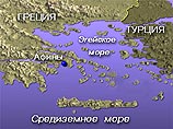 35 японских туристов, путешествующих на автобусе по Греции, были захвачены сегодня в заложники в 50 километрах от Афин