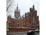 На новой почтовой марке изображен московский католический собор