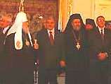 Патриарх Алексий II принял премьер-министра Ливана Рафика Харири
