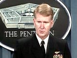 Представитель Пентагона адмирал Стаффлбим подтвердил, что договоренность о базах была достигнута в минувшие выходные в ходе визита в Душанбе министра обороны Дональда Рамсфельда
