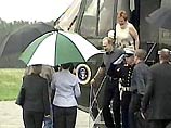 Путин привез в Техас дождь на вертолете Буша