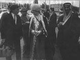 Муфтий Талгат Таджуддин и шейх Тарик бен Ладен (на снимке крайний справа)