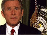 Джордж Буш принимает американских миссионеров, освобожденных в Афганистане