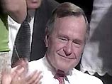 Джордж Буш делает стрижку у дочери бывшего премьер-министра Афганистана