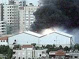 Причиной стали сообщения о бомбежке израильтянами резиденция Арафата в Рамаллахе